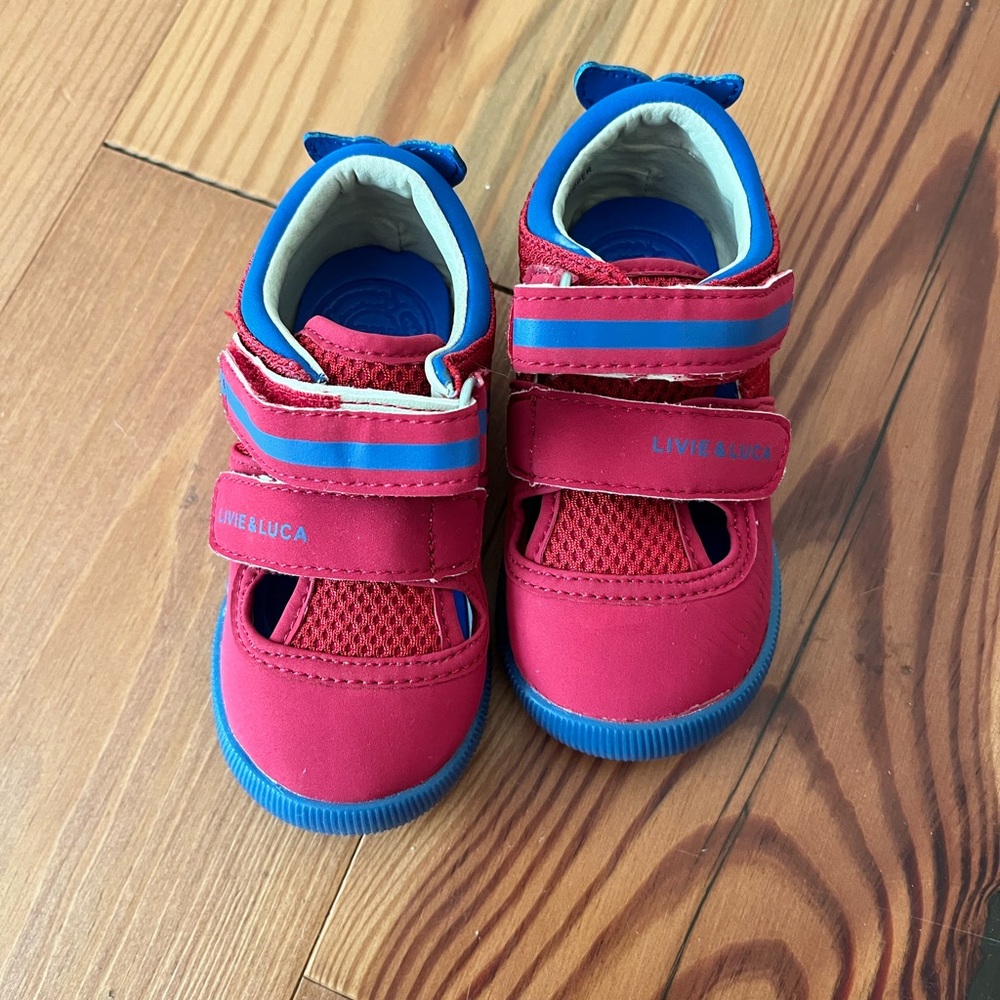 Livie & Luca Vibrant Red and Blue Sneakers